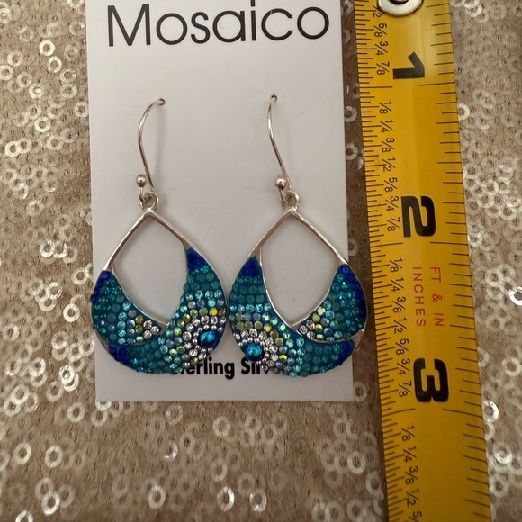 NWT Mosaico Austrian Crystal & Pearl necklace, and earrings 💕💕new line! - Picture 10 of 10